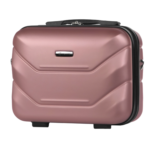 Rosa Kosmetikkoffer aus ABS