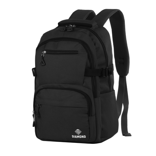 Schwarzer Cityrucksack