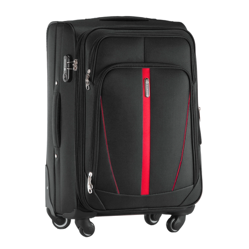 Schwarzer Mittelgroßer Weichschalenkoffer