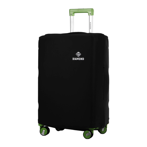 Schwarze Mittelgroße Kofferschutzhülle schwarz